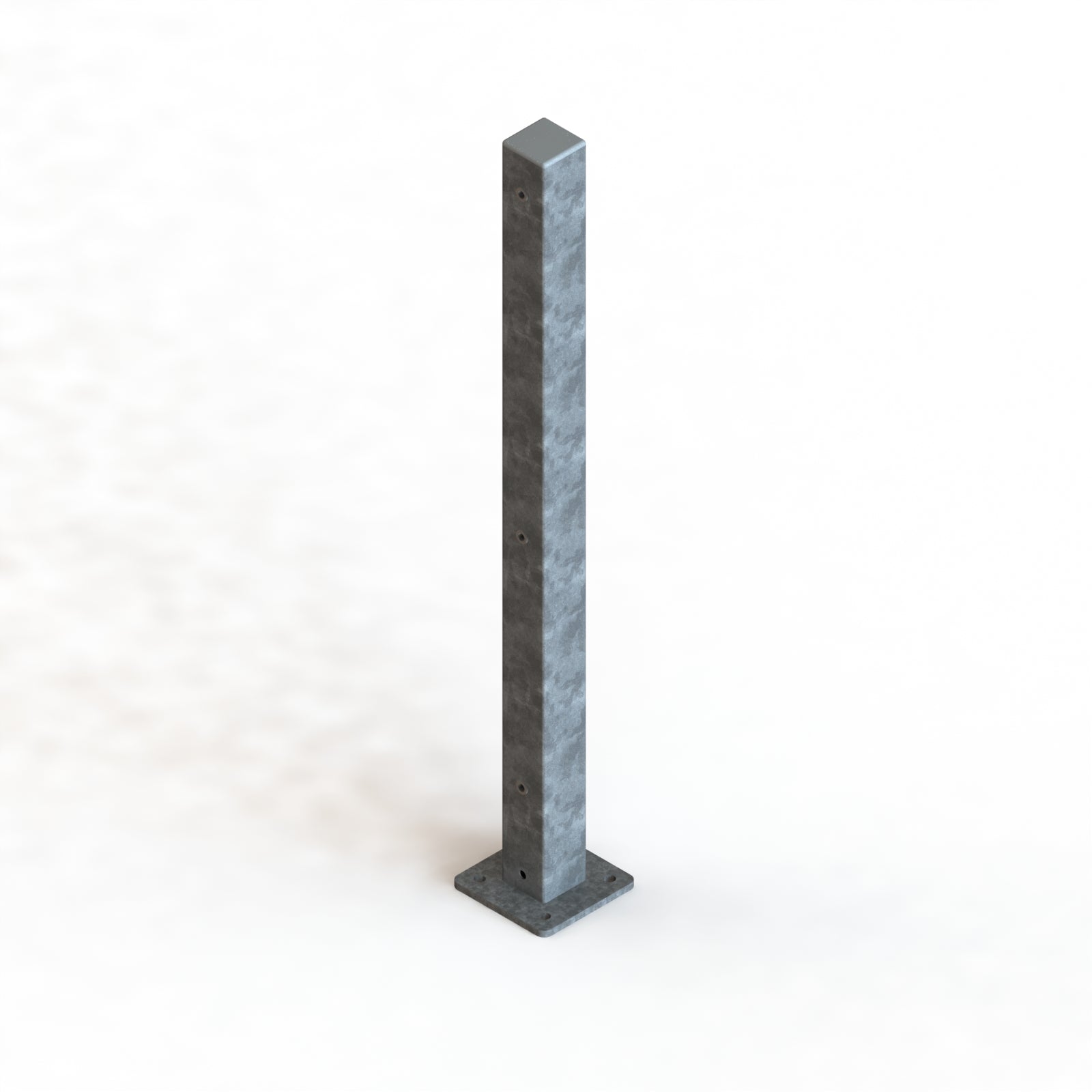 Torsäule für Doppelstab – mit Dübelplatte