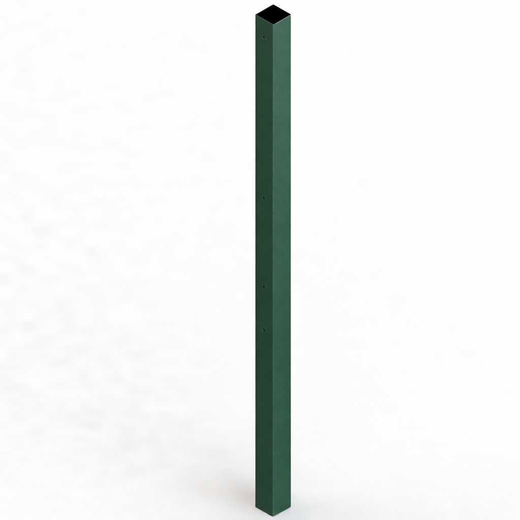 Säule Formrohr 60/60 mm für Doppelstab – zum Einbetonieren