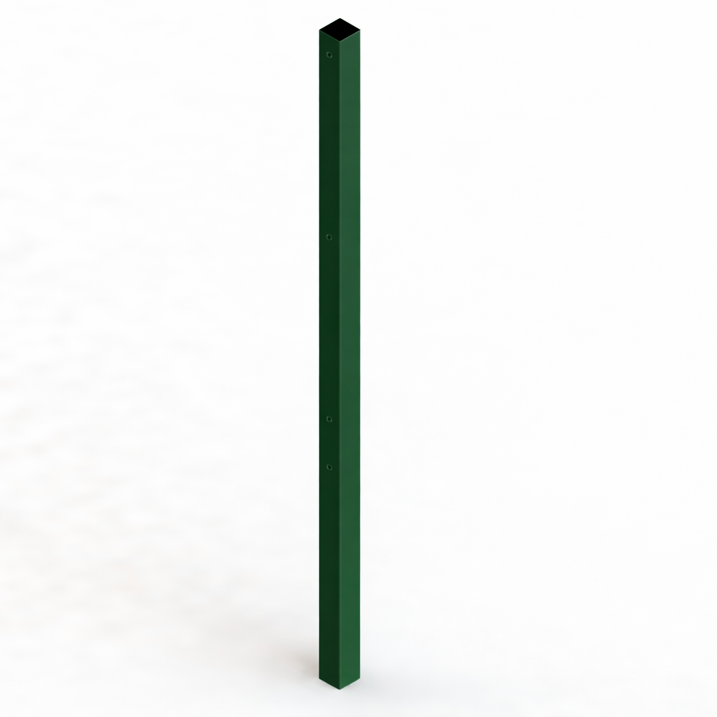 Säule Formrohr 60/60 mm für Doppelstab – zum Einbetonieren