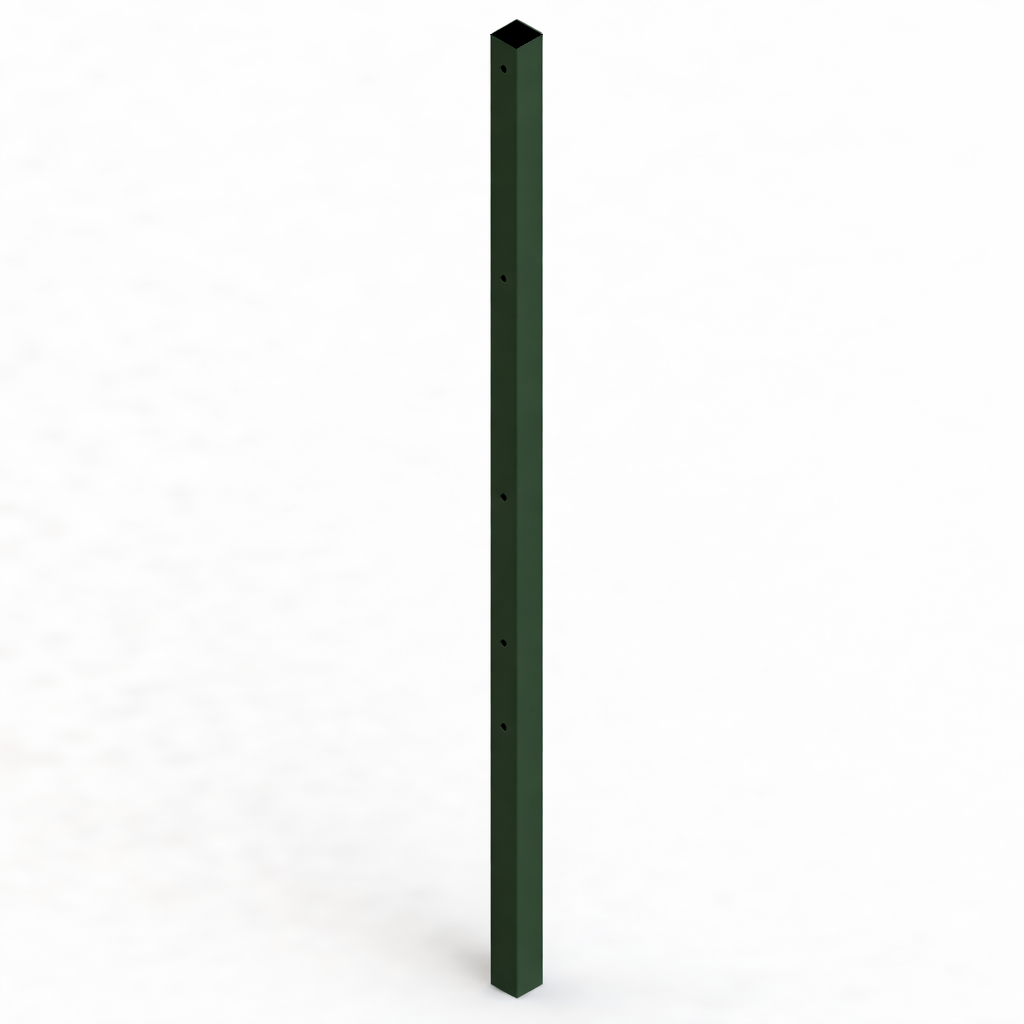 Säule Formrohr 60/60 mm für Doppelstab – zum Einbetonieren