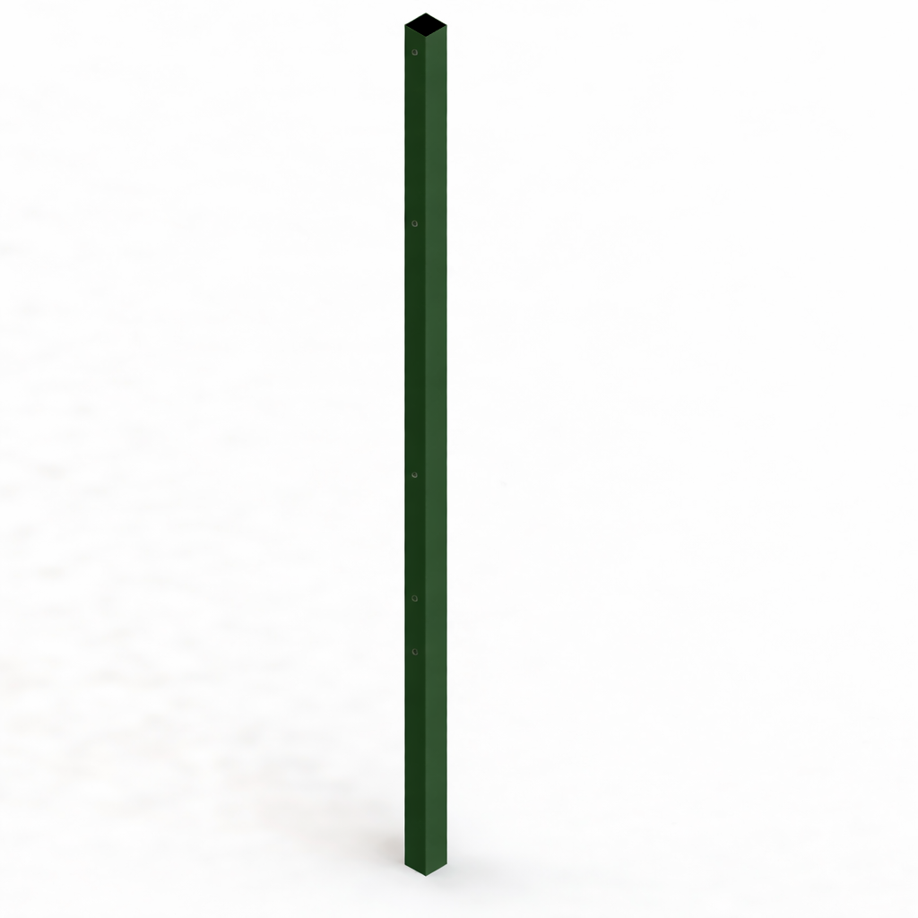 Säule Formrohr 60/60 mm für Doppelstab – zum Einbetonieren