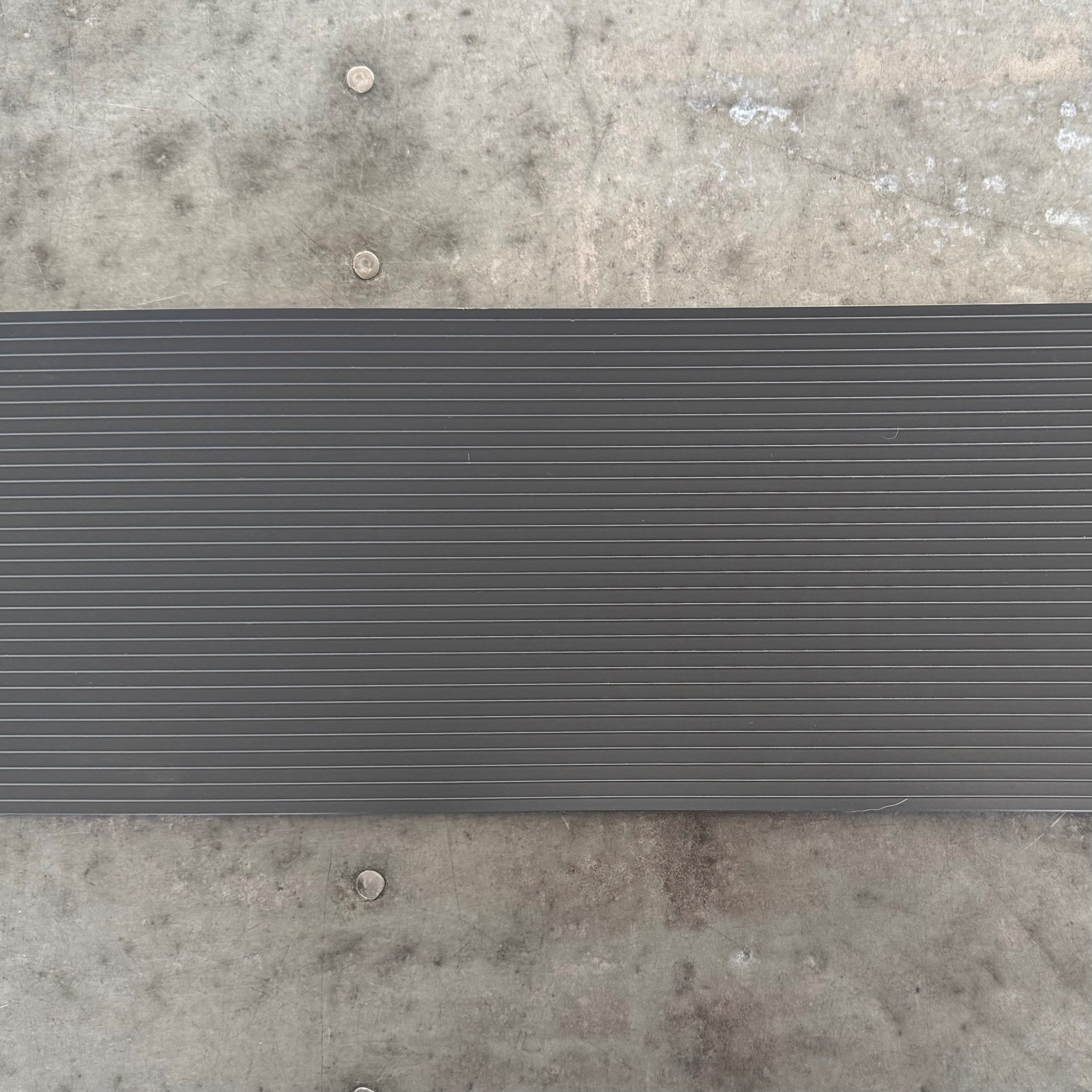 Sichtschutzstreifen Hart PVC für Doppelstab